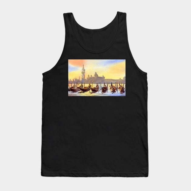 Venice Sunset Tank Top by scatterlings